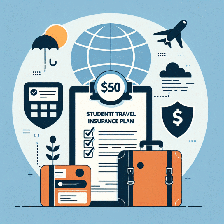 student travel insurance plan under $50