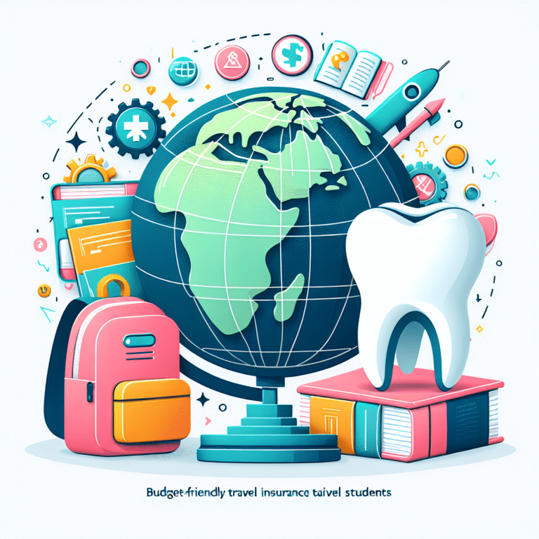 cheap student travel insurance with essential dental coverage