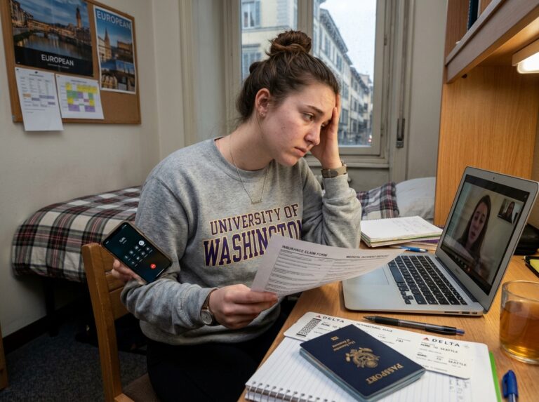 insurance claim student abroad