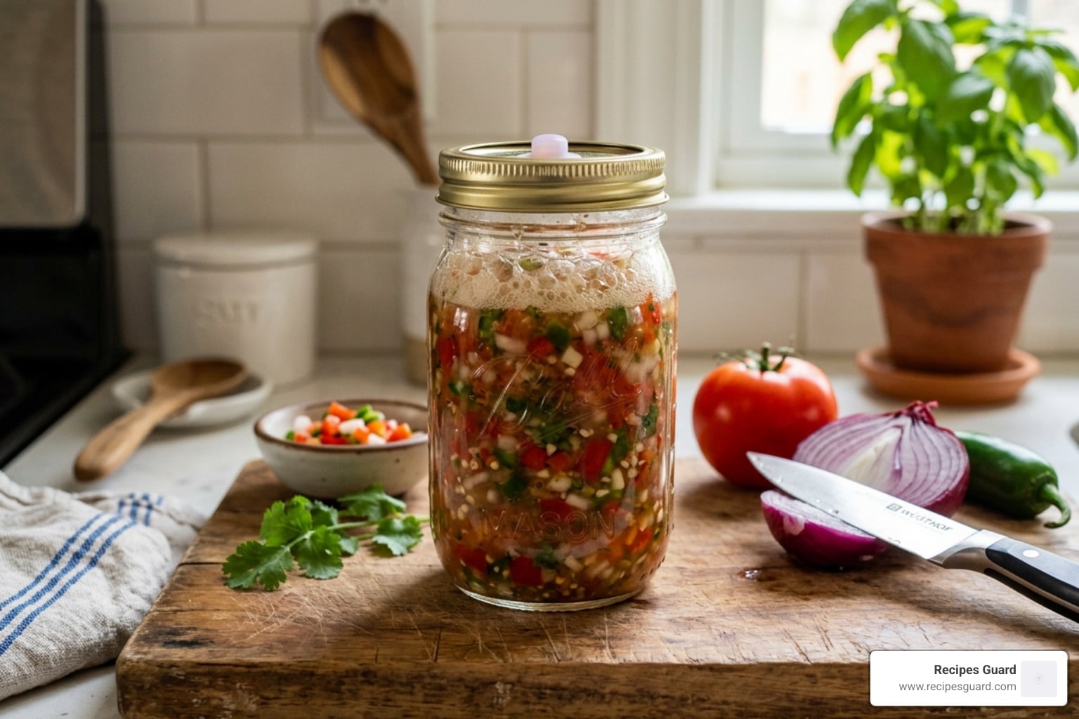 is fermented salsa safe to eat