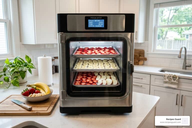 freeze drying fruit at home