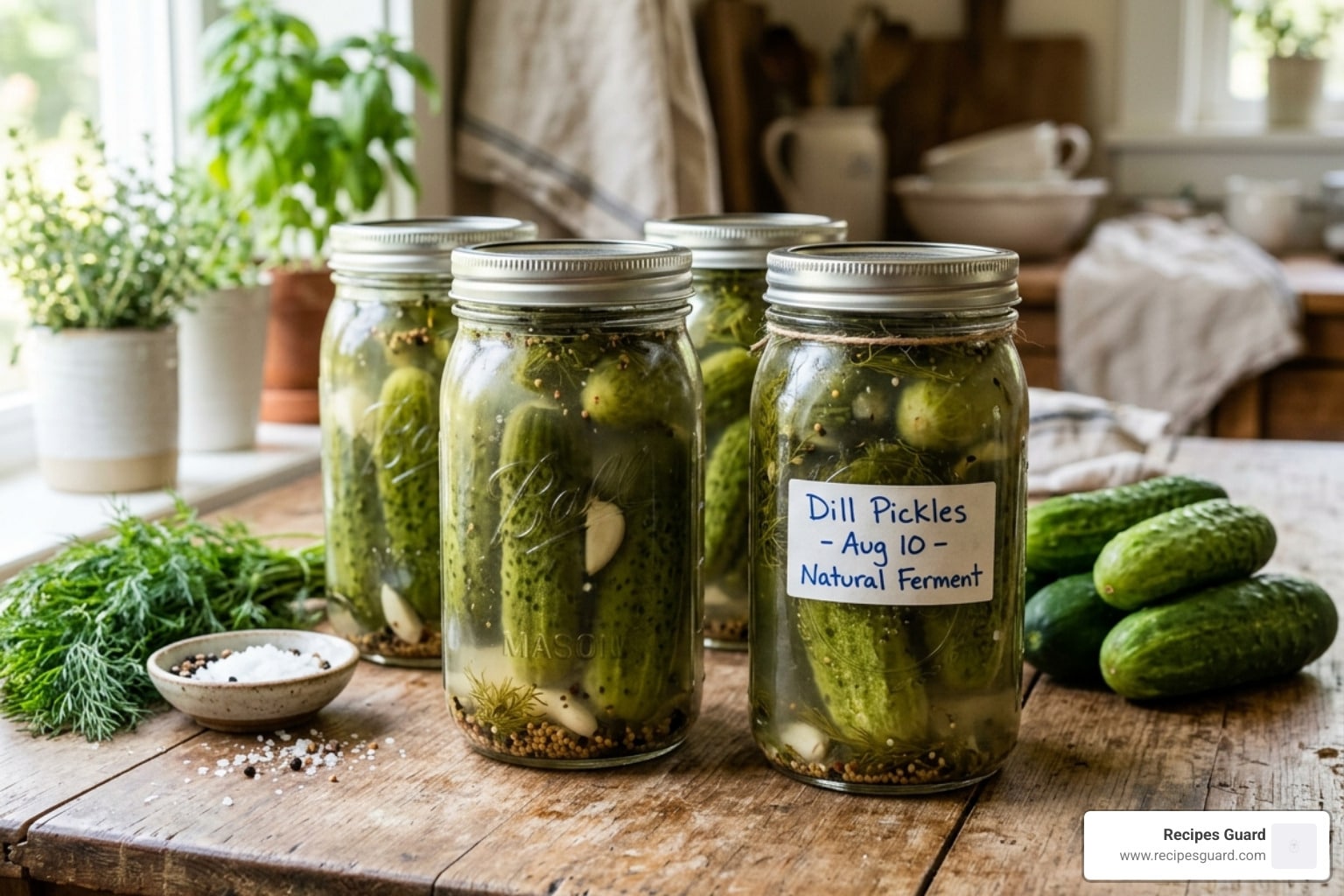fermented pickles
