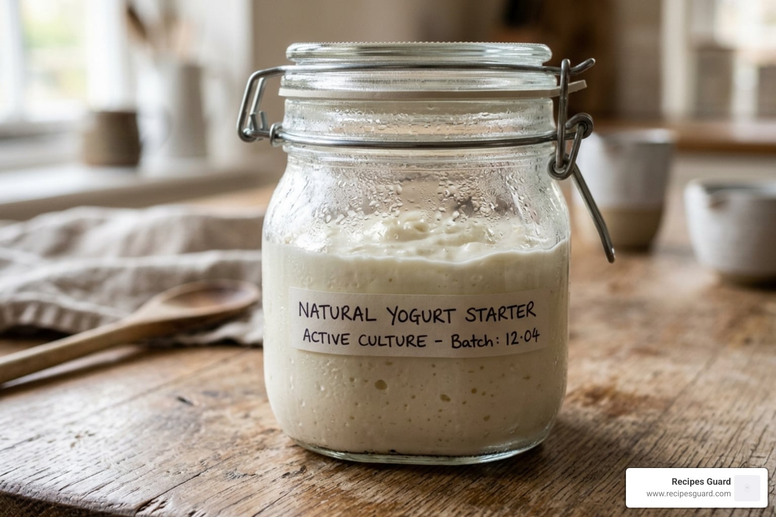 natural yogurt starter