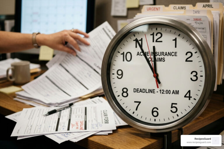 how long do i have to file an insurance claim