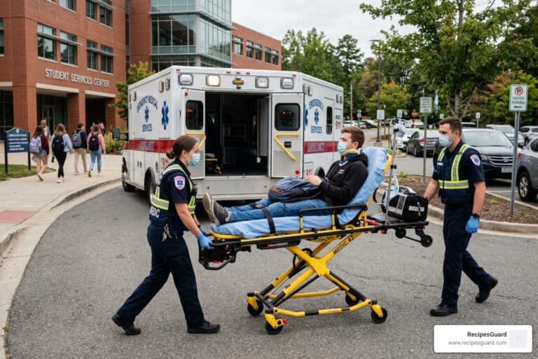 student medical evacuation claim
