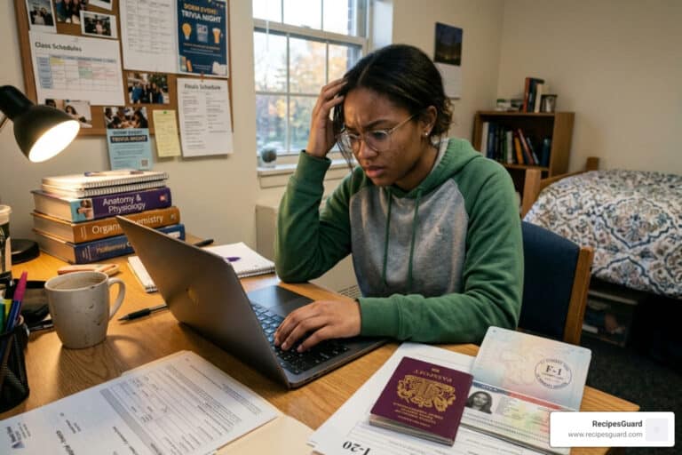 claim process student visa